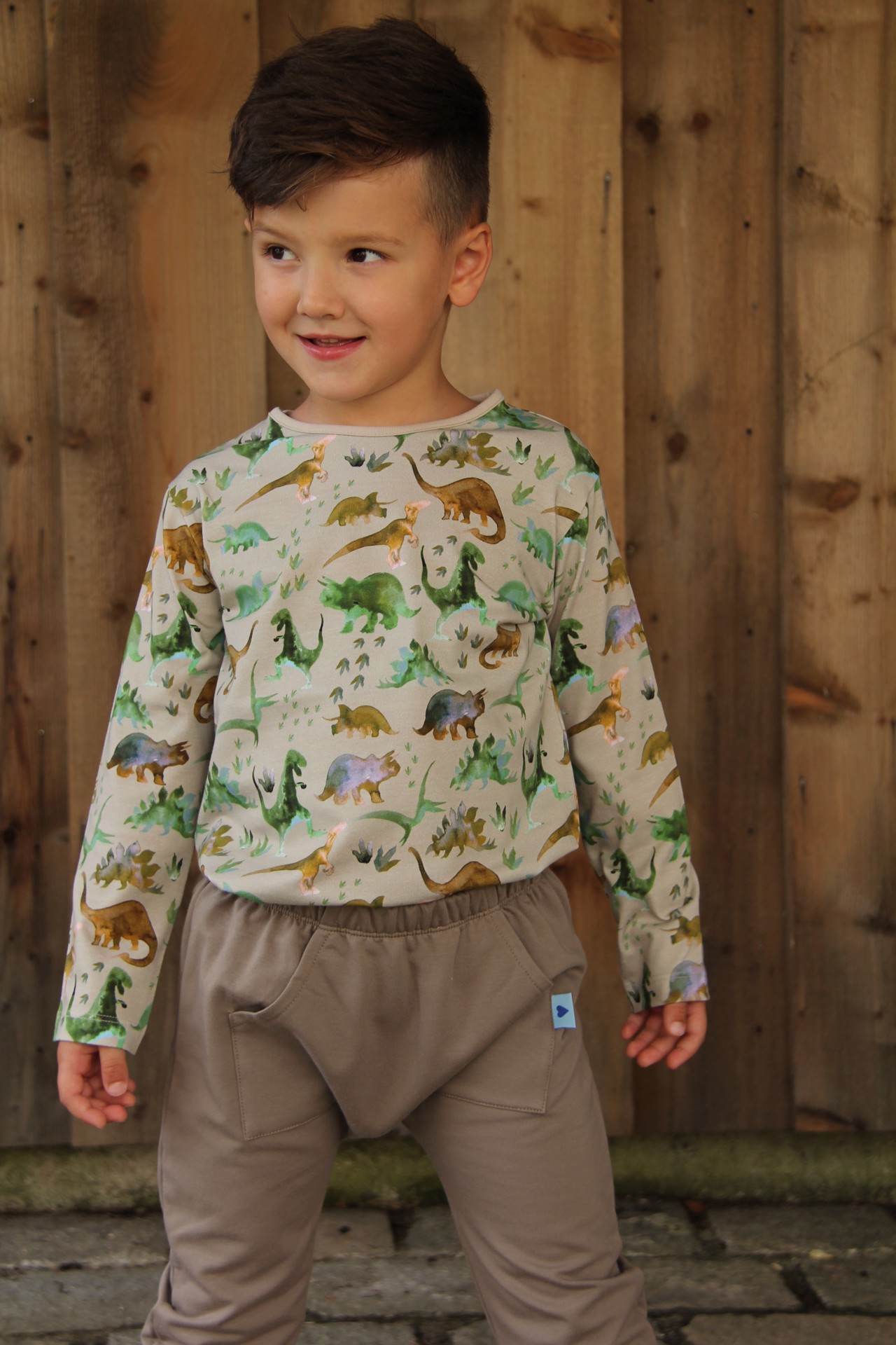 Hose Jogger braun