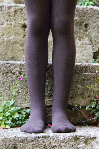 Strumpfhose Basic braun