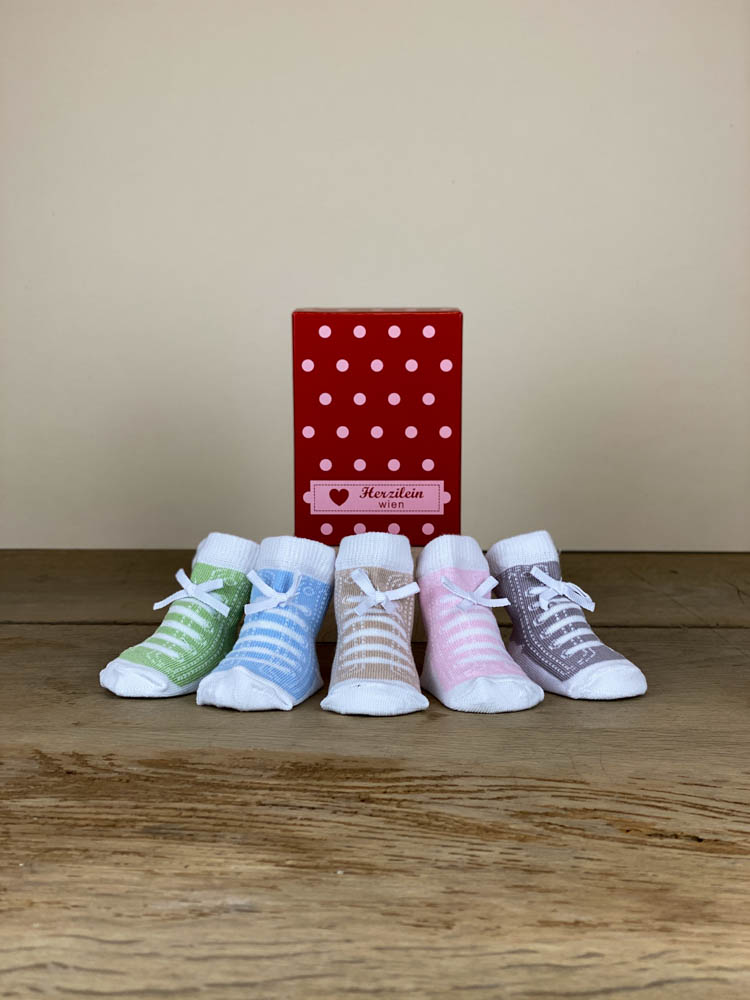 Sockenbox Chucks Pastell