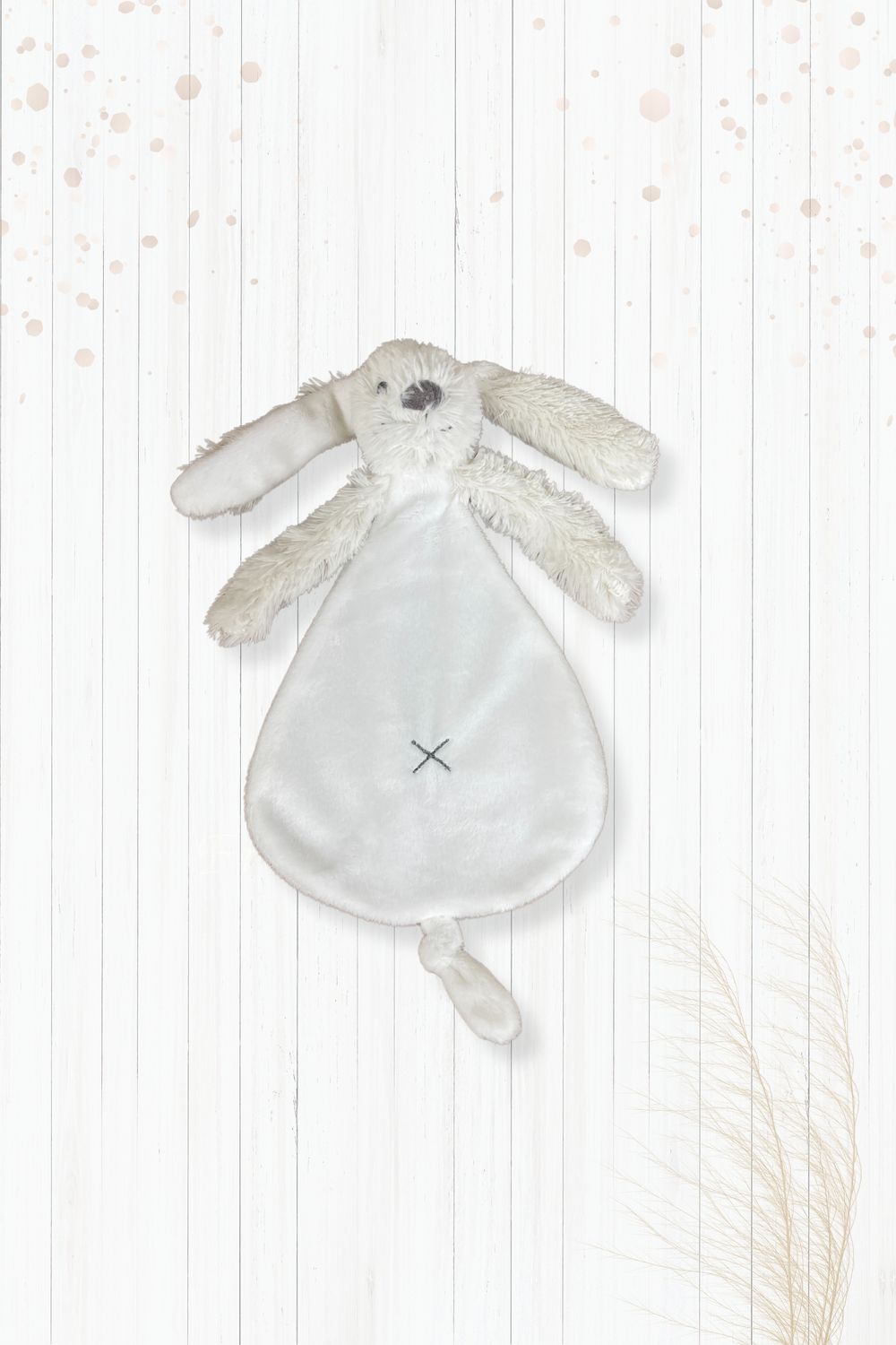 Schmusetuch Hase weiß