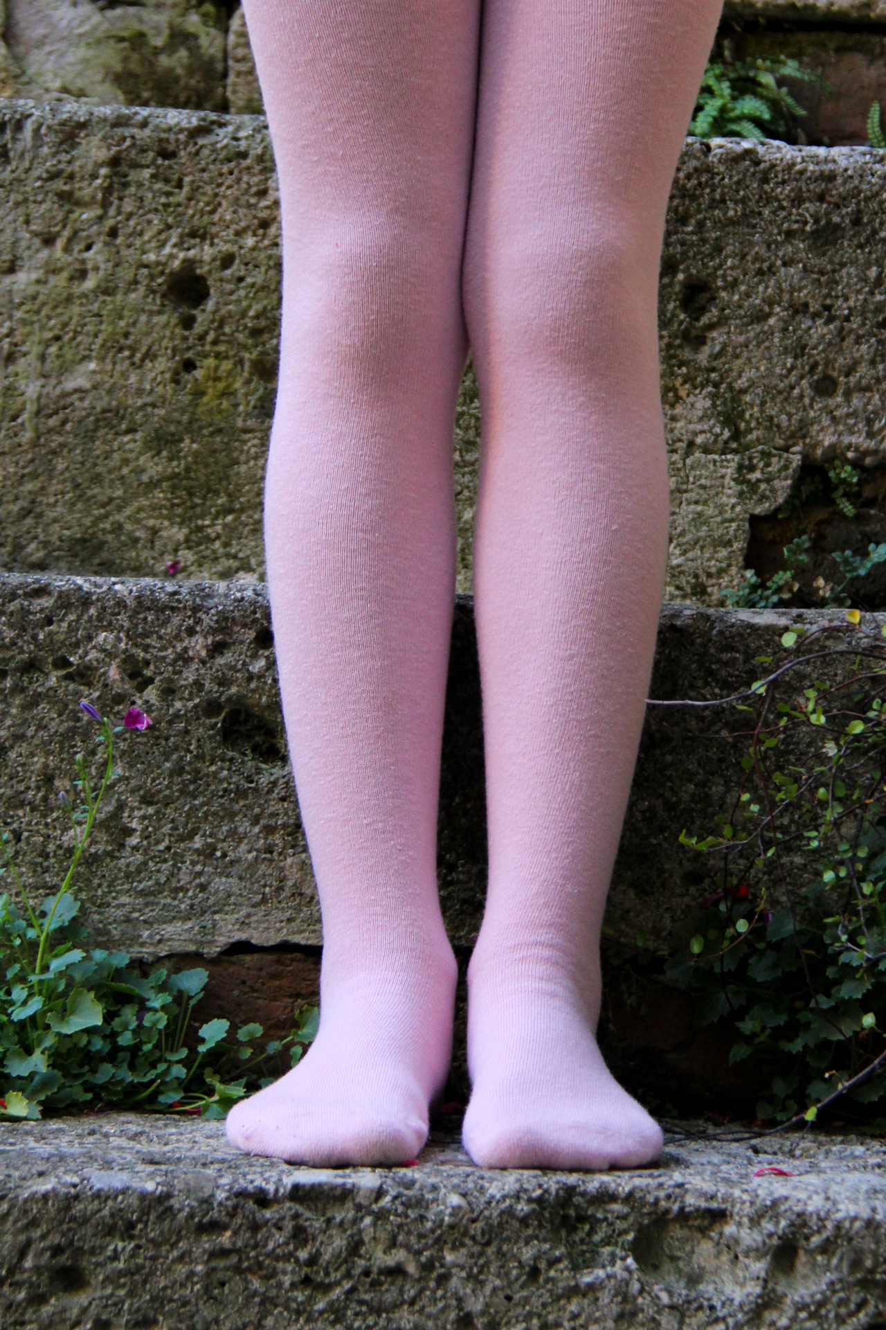 Strumpfhose Basic rosa