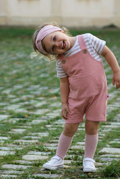 Sommer Latzhose rosa