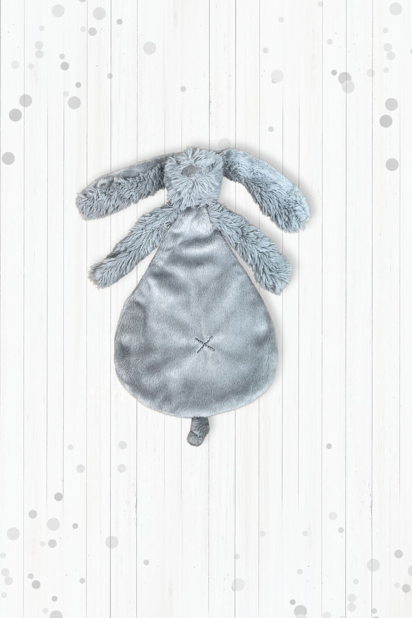 Schmusetuch Hase grau