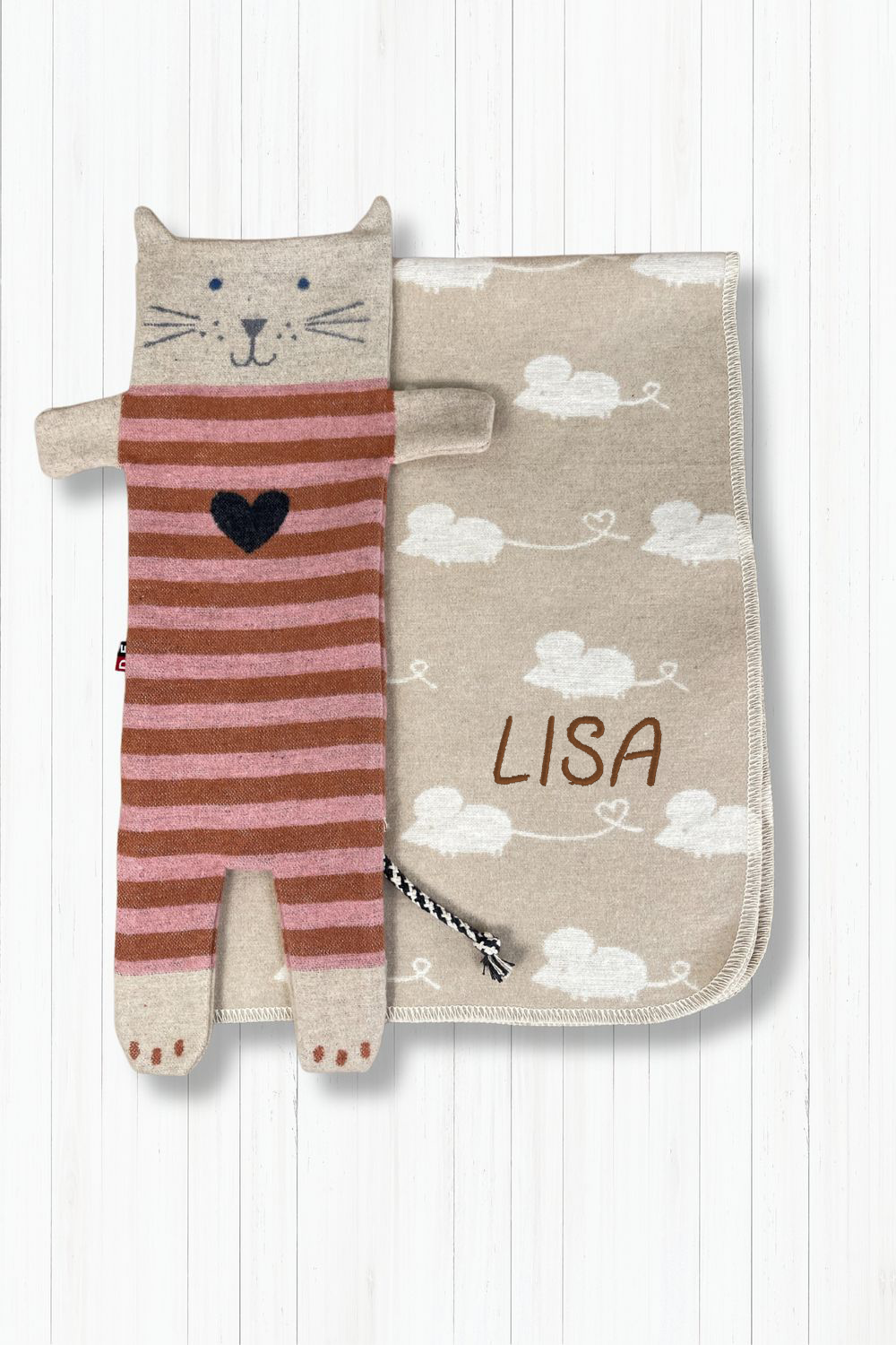 Babydecke Katze