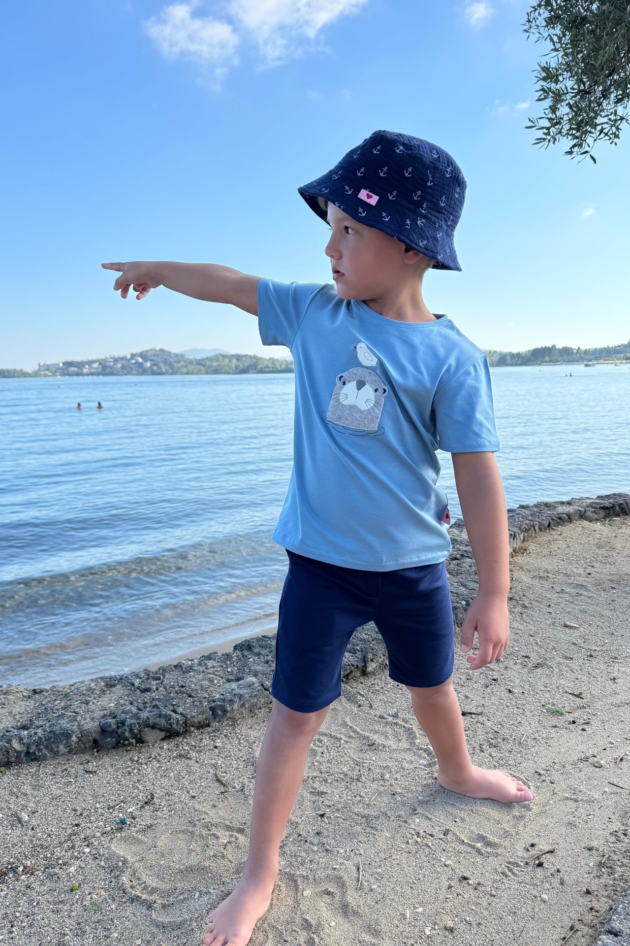 Bermuda Short Dunkelblau
